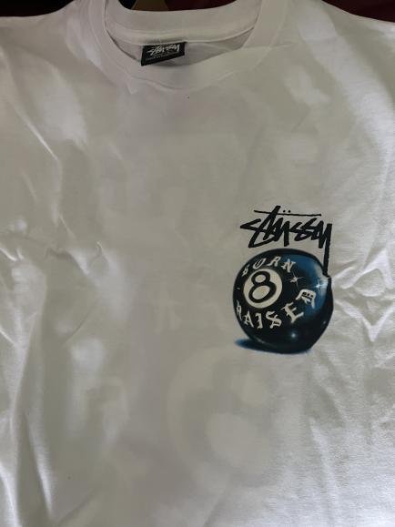 Stussy x Born & Raised 8 Ball Tee || Size 2XL || **IN HAND