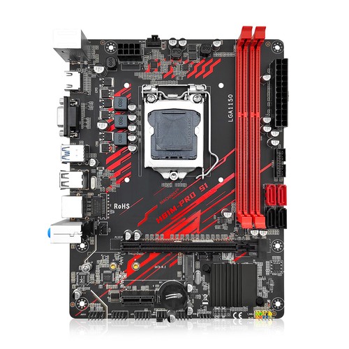 H81 Motherboard LGA 1150 DDR3 RAM + HDMI VGA NVMe M.2 for i3 i5 i7 Xeon E3 V3 V4 - Picture 9 of 16