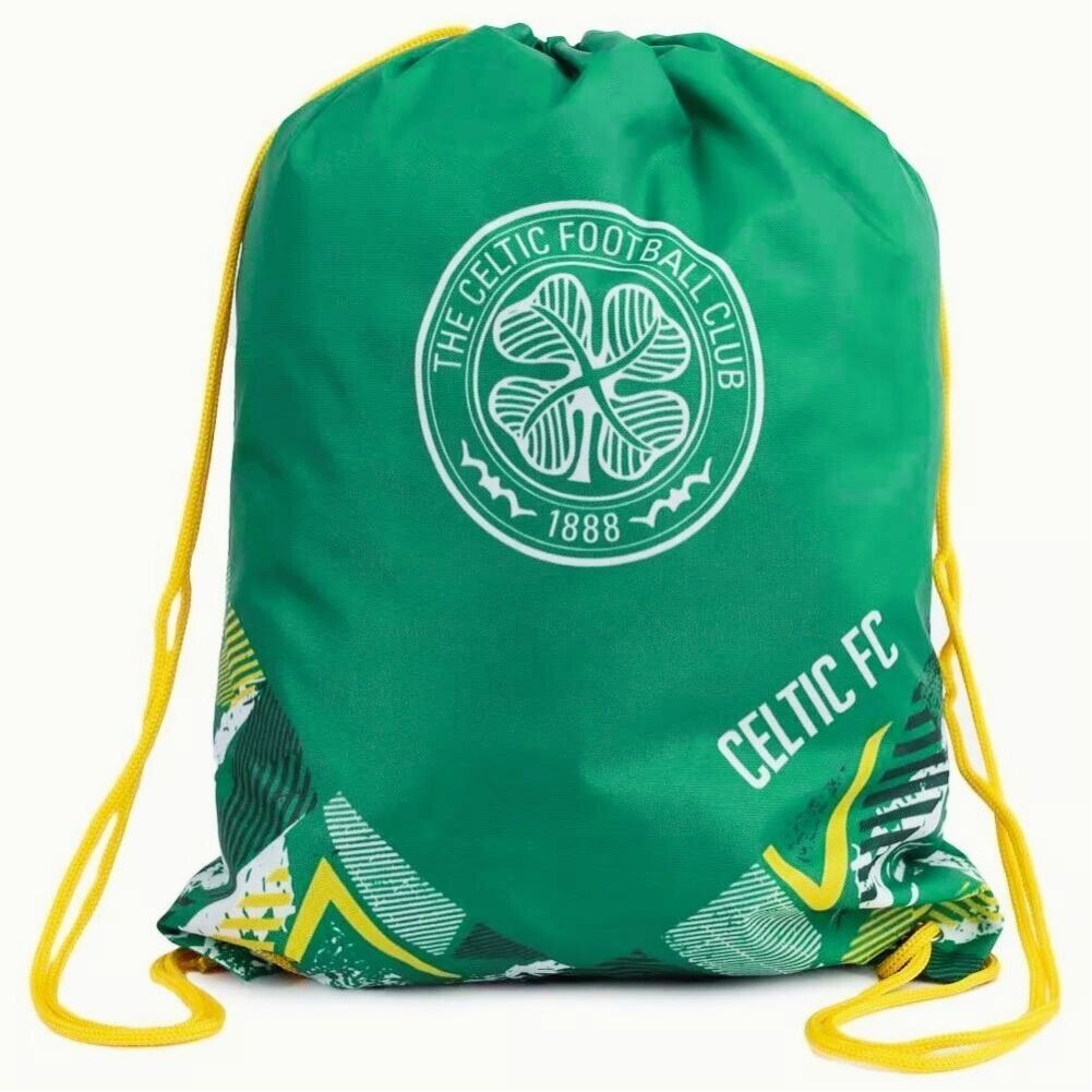 Celtic FC Vector Gym Bag For Gym Lover Football Fans New Design Official License