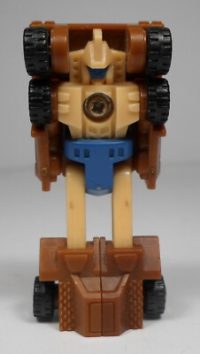 HASBRO 1989 TRANSFORMERS G1 MICROMASTERS BATTLE PATROL BIG SHOT ROBOT FIGURE