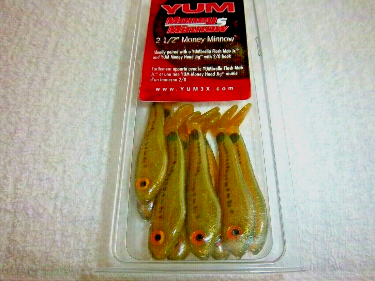 YUM Money Minnow Soft Plastic Swimbait YMM 2931 IN SPOTTAIL