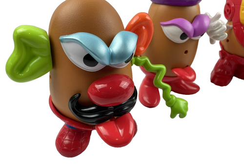 Hasbro Mr Potato Head SPIDER-MAN Pets Iron Man Vintage lot - Picture 9 of 9