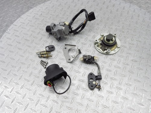 2004 02-06 Ducati Monster 620 M620 OEM Lock Set Gas Cap Ignition Key Locks Lot - Picture 13 of 16