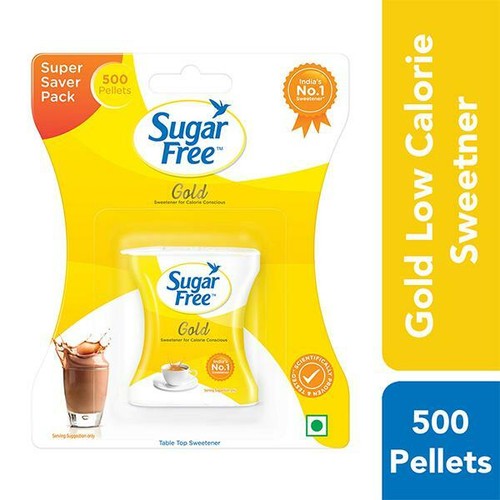 Sugar Free Gold Pellets Sweetner Low Calorie Conscious Choose Pack - Picture 15 of 17