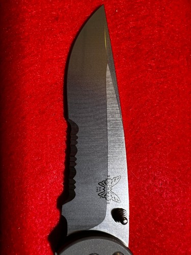 Discontinued Benchmade 790S Subrosa Serrated CPM S30V Titanium Handle Knife - Picture 5 of 11