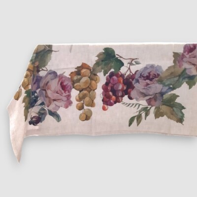 Tovaglia Rettangolare Autunnale Con Zucca E Quadri - Ringraziamento - 152x228 Cm - Poliestere Lavabile - 3