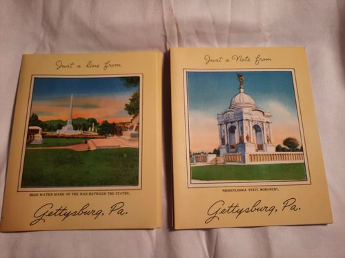 12 scene di Gettysburg vintage per biglietti corrispondenza 6 disegni diversi - Foto 3 di 5