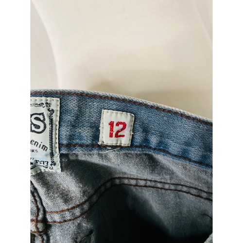 Jungen 12 x 12 Jeansshorts Chams Vintage 77 blau 5 Taschen knielang - Bild 9 von 10