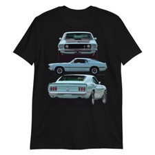 1969 Mustang Mach 1 Fastback Classic Cars Short-sleeve T-shirt