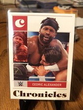 Panini WWE Chronicles 2022 CEDRIC ALEXANDER Raw Wrestling Card #78 BRONZE