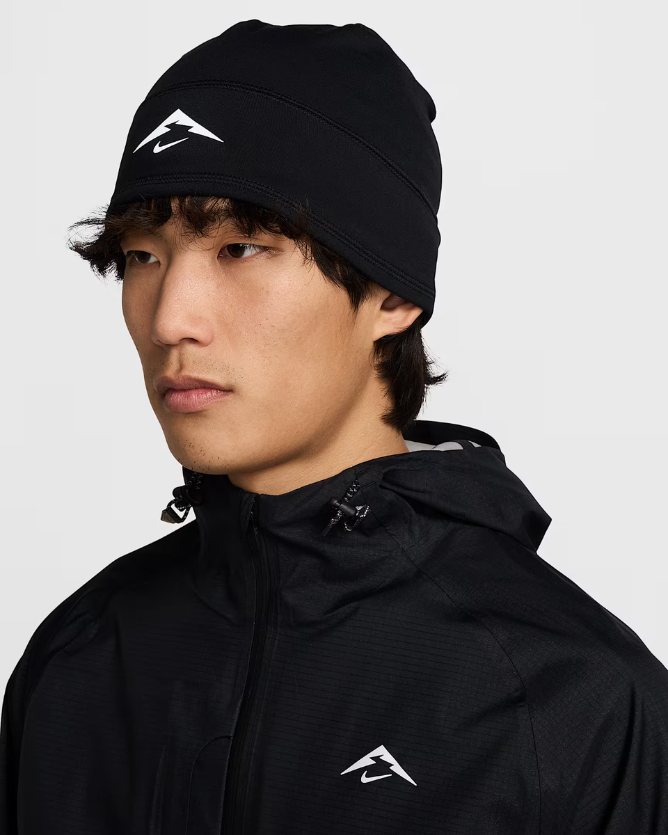 Nike Dri-FIT Uncuffed Trail-Running Beanie Black Unisex HQ2306 012