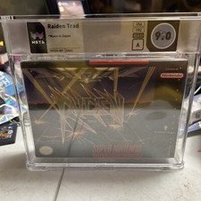 Raiden Trad (Super Nintendo SNES Games, 1992) Brand New Graded Wata 9.0 A