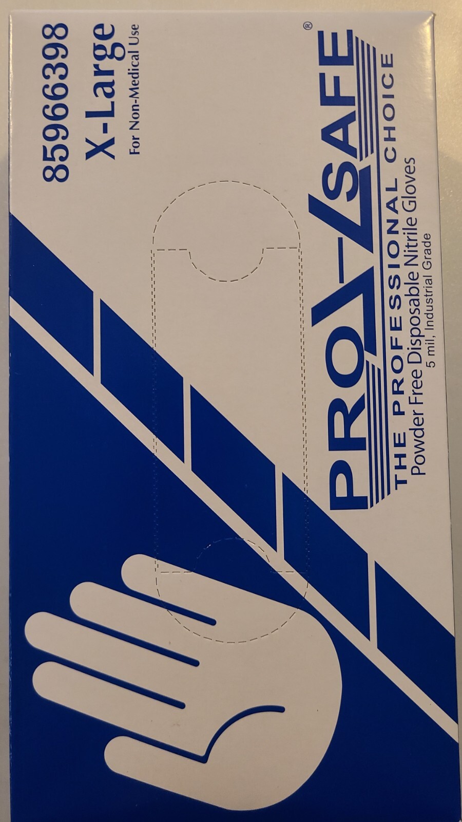 prosafe 5 mil industrial nitrile glove 100 pc