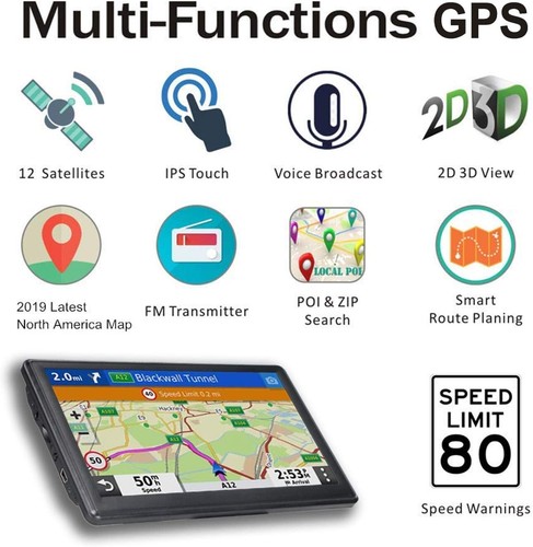 GPS Navigation For Truck Drivers Tablet Navegación Para Conductores De Camiones - Picture 4 of 8