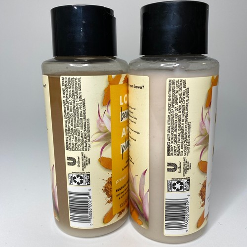 Juego de champú y acondicionador Love Beauty & Planet cúrcuma y esencia Tonka 13,5 oz - Imagen 5 de 6