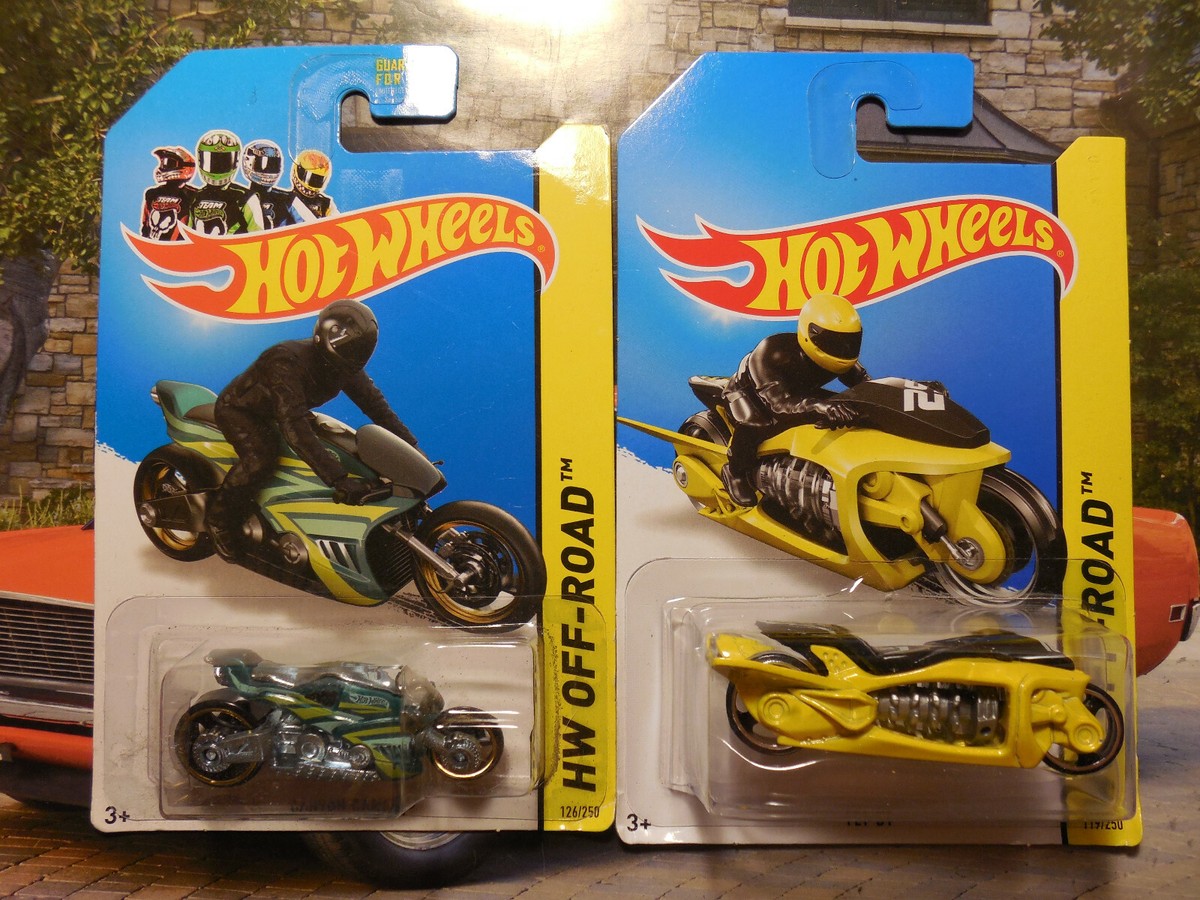 Hot Wheels Motorcycles STREET BIKES LOT 4 Ducati 1098R Canyon