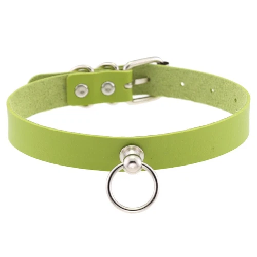 Nuevo Collar Gargantilla Estilo Harajuku Punk Accesorios Cuero con Colgante Collar - Imagen 12 de 39