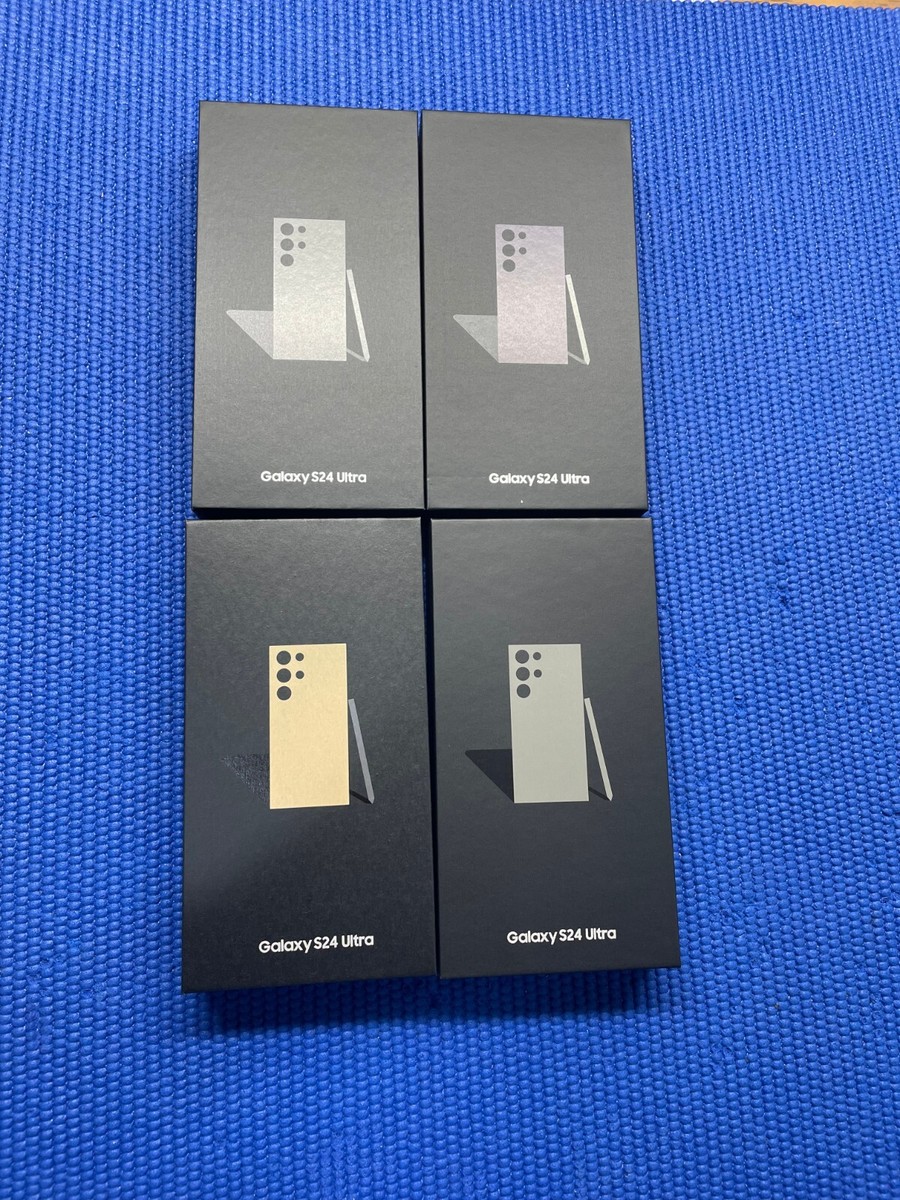 NEW s24 ultra models Samsung galaxy empty boxes without any