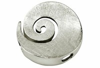 Silbermoos AnhäNger Schmuck Halskette Kette Spirale Sterling Silber 925