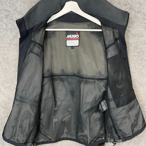 Chaqueta MUSTO Para Hombre Mediana Negra Rendimiento MPX Gore Tex Saling Yachting Offshore - Imagen 9 de 14