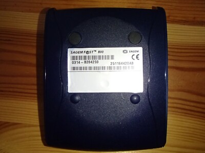 Le modem Sagem F@st 800 et 908 Usb/Ethernet
