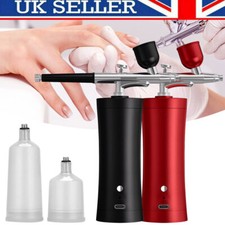 Mini Airbrush Compressor Kit Air Brush Spray Gun Cake Paint Nail Art Tattoo DIY