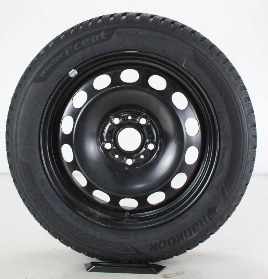 VW Jetta VI Winterräder Hankook Felgen 16 Zoll Stahlfelgen 5Q0601027BS NEU - Bild 4 von 4