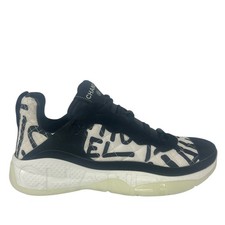 Chanel 2021 Coco Neige Graphic Logo Sneakers Size 39