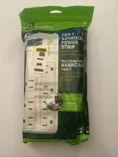 Greenlite Tier 1 Advanced 7 Outlet Surge Protecting Power Saving Strip