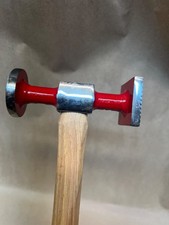 T E Tools Autobody Bumping Square Shrinking Hammer Round Face Hickory Handle T E Tools Autobody Bumping Square Shrinking Hammer Round Face Hickory Handle
