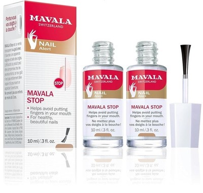 Mavala Stop Nail Biting Deterrent 0.3floz 10ml (2 packs)