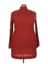 Walmart Women Red Cocktail Dress 3X Plus