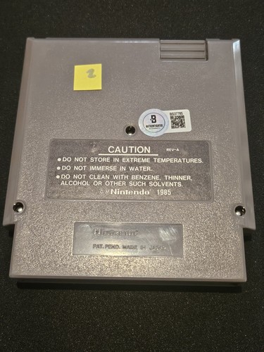 Bo Jackson signed NES Nintendo Tecmo Bowl Beckett Authenticated - Picture 2 of 2