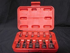 Mac Tools Stp12b 12pc Chrome Tp8-tp60 Torx Socket Driver Bit Set 14 38 Eb81