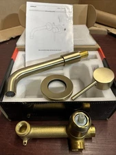 Sumerian Wall Mount Bathroom Faucet S1394BGI 