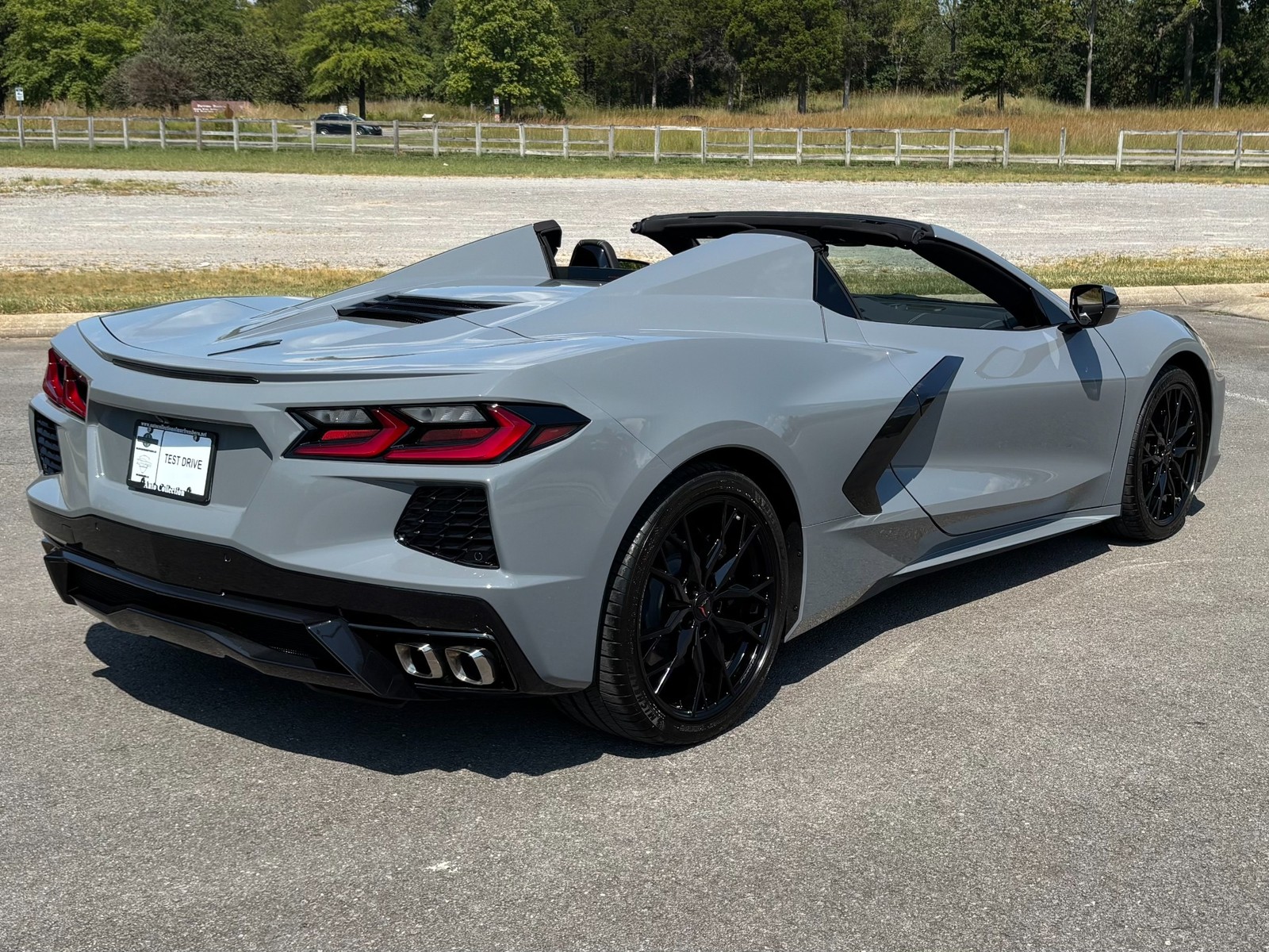 2025 Sea Wolf Gray Tricoat Chevrolet Corvette   | C8 Corvette Photo 3