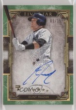 2018 Topps Five Star Green 1/15 Clint Frazier #FSA-CF Auto 6fs