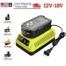 3A Fast Charger for Ryobi 18V ONE Plus P117 P...