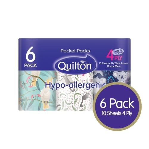 Pocket Facial Tissues 4 Ply Hypoallergenic Travel Size 42 Packs Purple — image 6