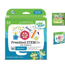 LeapStart Pre-K STEM Activity Book for Ages 3-5: Interactive Learning Fun