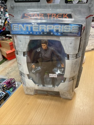 Star Trek Enterprise Broken Bow Sub Commander T'Pol Figure Art Asylum NEW 2002