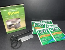 Coghlan's One Burner Emergency Stove (9560), Coghlans Flint Key Lot NEW
