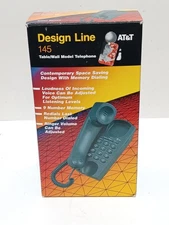 NEW▪︎Vintage 1990s AT&T Design Line Touch Tone Telephone Green Model 145 NIB
