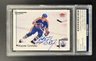 Wayne Gretzky Signed Autograph Oilers PSA/DNA COA Slab Tradi