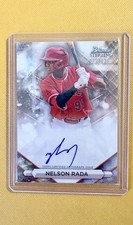 2023 Bowman Sterling - Prospect Autographs Nelson Rada #PA-NR Wave Refractor...