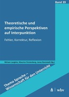 Theoretische Und Empirische Perspektiven Auf Interpunktion, Miriam Langlotz