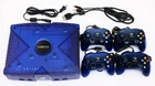Halo 2 Ice Blue Limited Edition Xbox Console System Asia Black Jewel Controllers