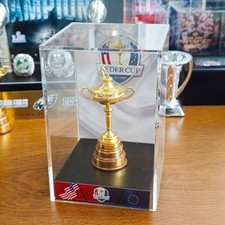 Ryder Cup Matches Golf Championship Metal 10.5CM Trofeo Con Vitrina (Común)