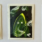 ACEO Original Acrylic Painting – Little Ghost Series D (2/8) - Haunted Mini Art — photo 2