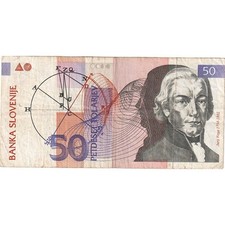 Slowenien, 50 Tolarjev, 1992-01-15, S+